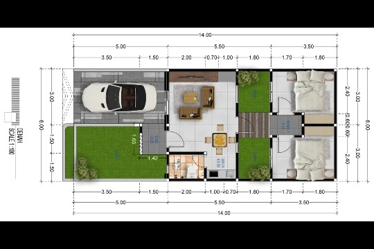 Layout Rumah